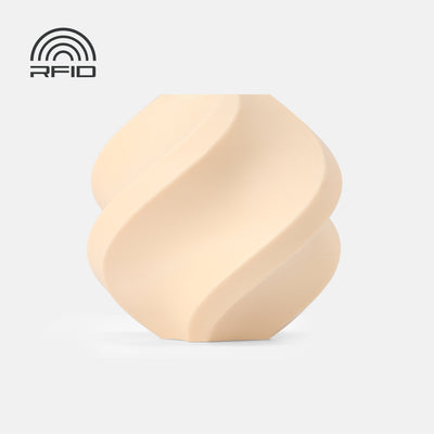 Bambu Lab PETG HF Cream High Flow 3d printing filament for printing high speeds up to 300mm/s