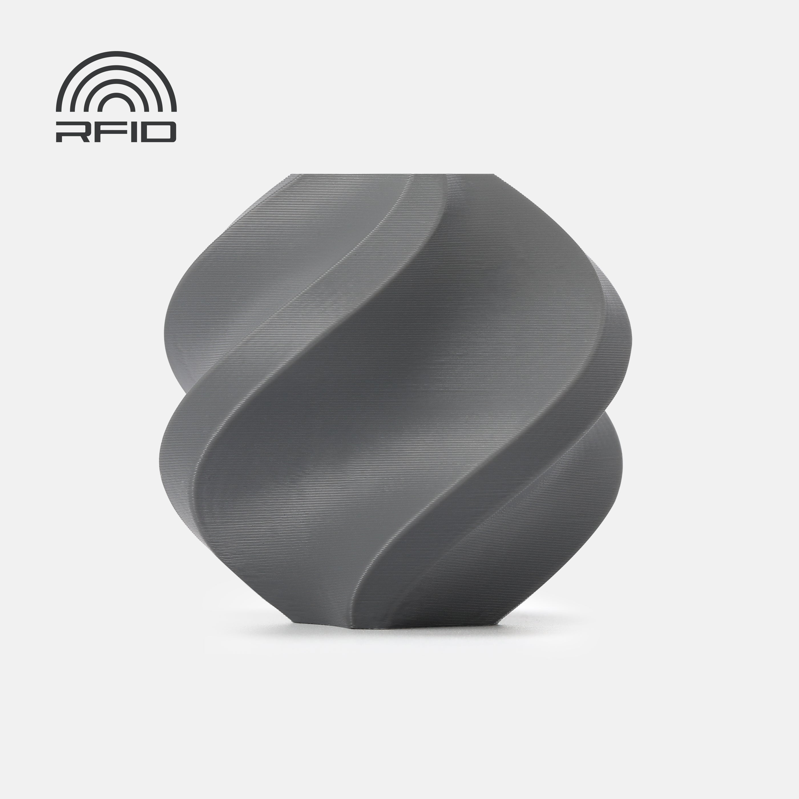 Bambu Lab PETG HF Dark Grey High Flow 3d printing filament for printing high speeds up to 300mm/s