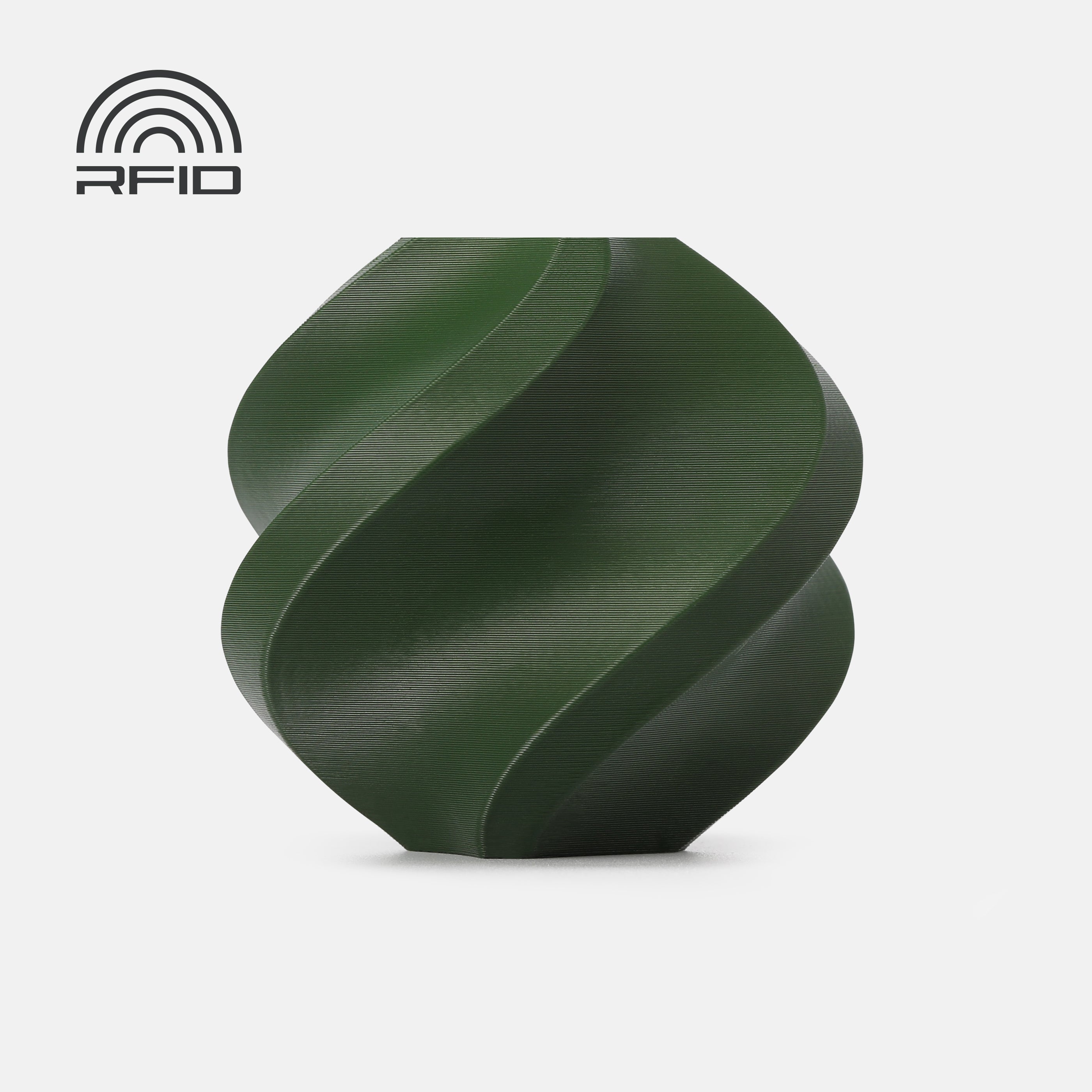 Bambu Lab PETG HF Forst Green High Flow 3d printing filament for printing high speeds up to 300mm/s