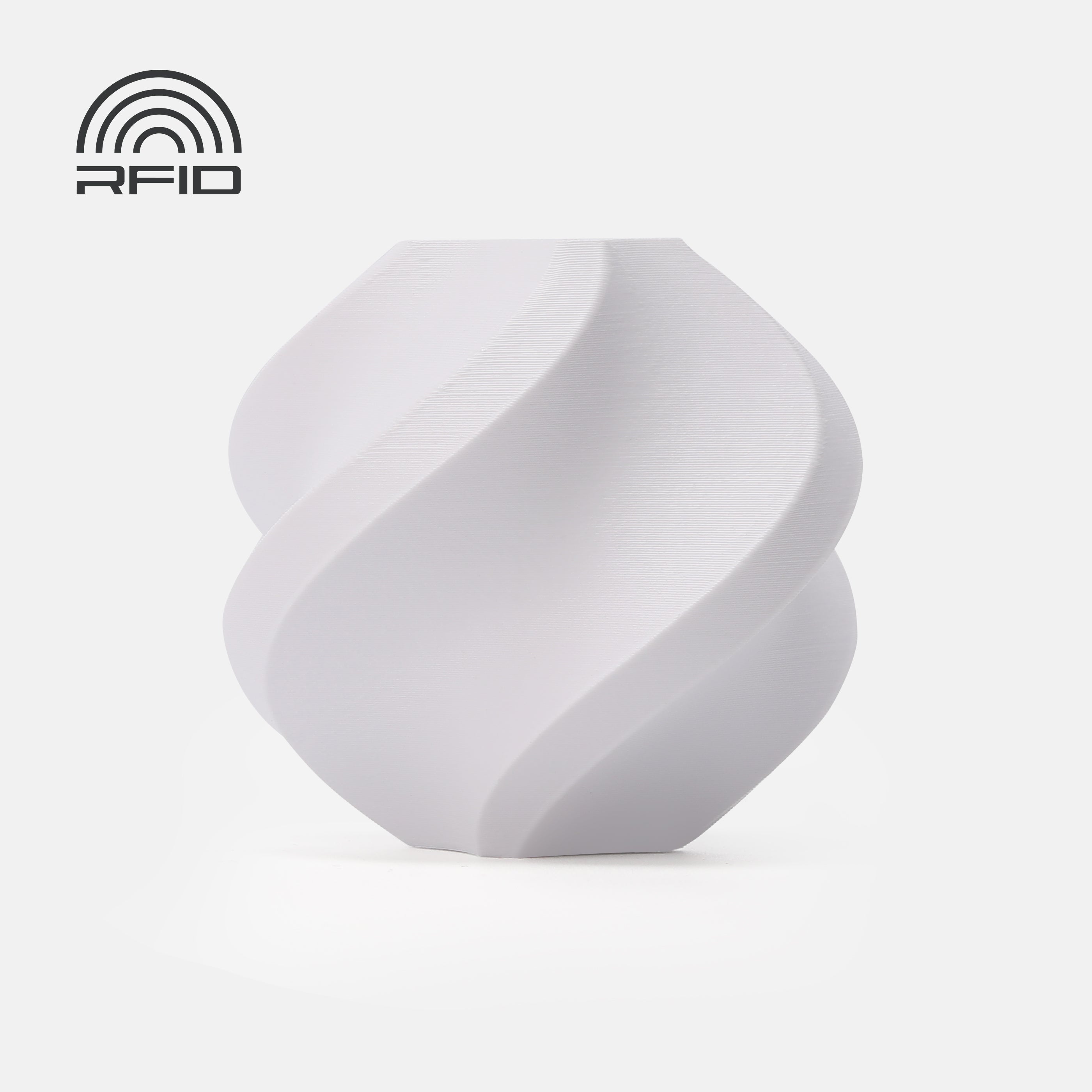 Bambu Lab PETG HF White High Flow 3d printing filament for printing high speeds up to 300mm/s