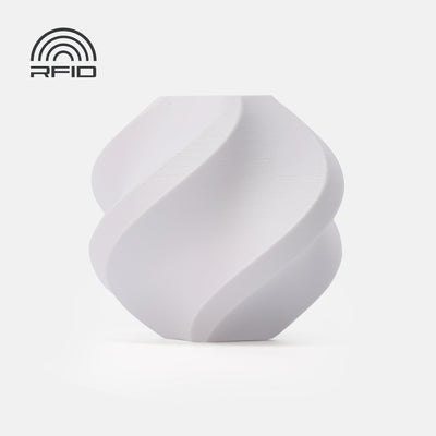 Bambu Lab PETG HF White High Flow 3d printing filament for printing high speeds up to 300mm/s