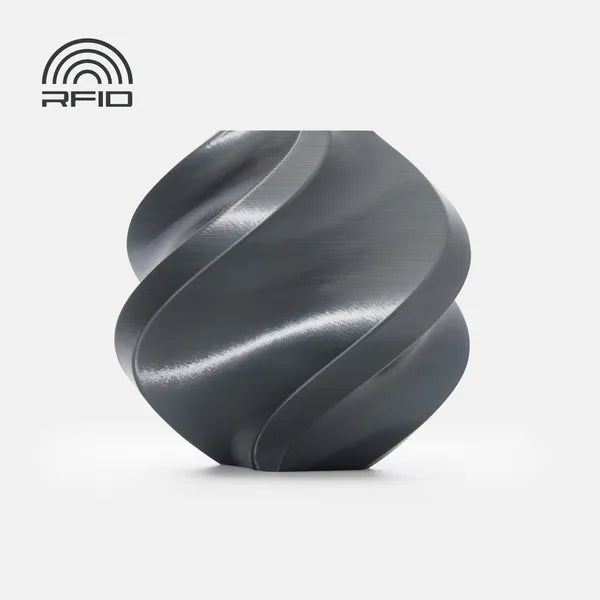 Bambu Lab PLA Silk+ Titan Grey