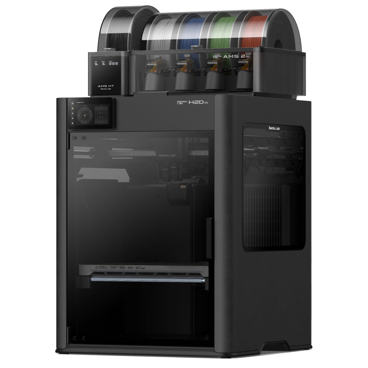 H2D Pro combo includes AMS 2 Pro and AMS HT in bundle
