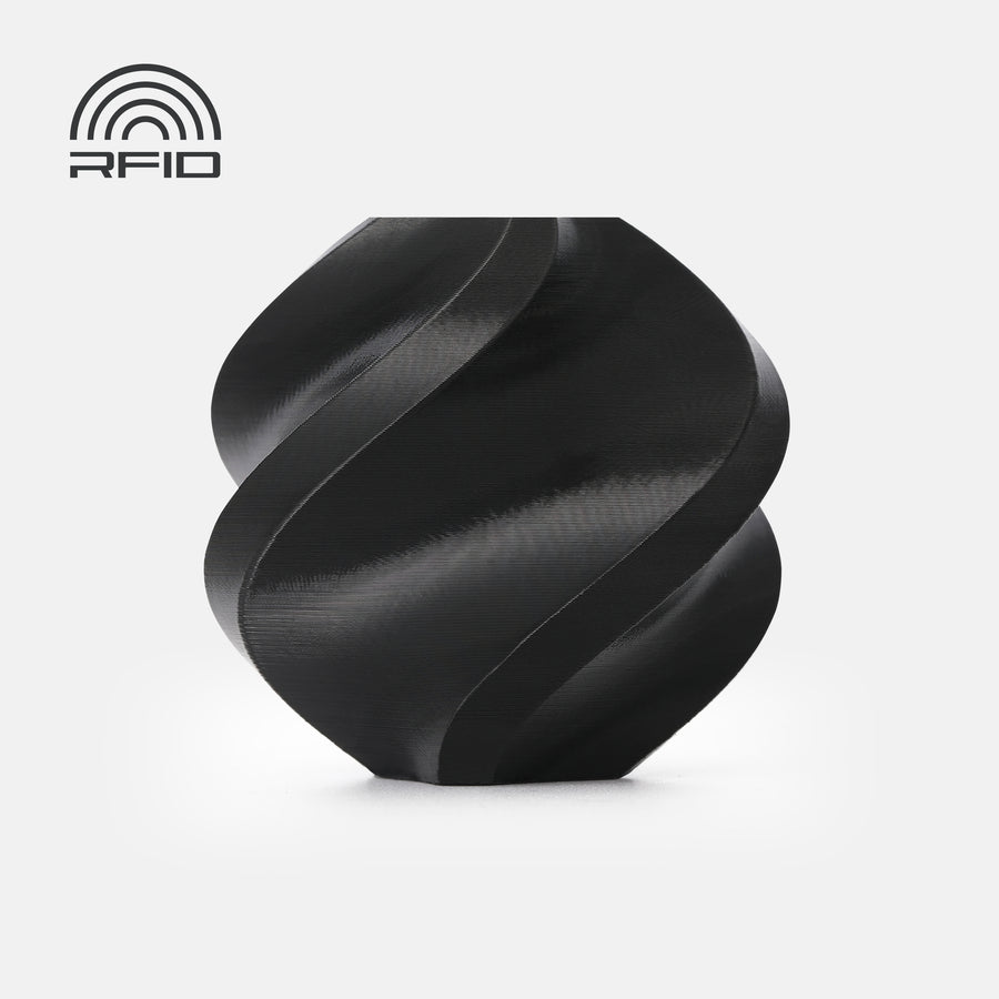 Bambu Lab PC-FR high-performance polycarbonate engineered for demanding applications requiring superior flame retardancy in Black