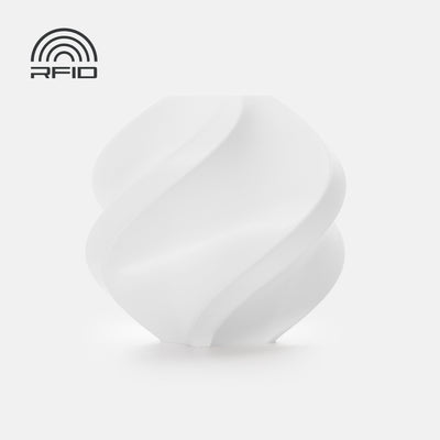 Bambu Lab PC-FR high-performance polycarbonate engineered for demanding applications requiring superior flame retardancy in White