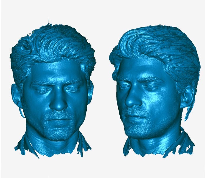 creality cr scan otter 3d scanning faces