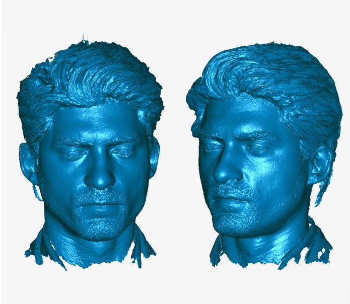 creality cr scan otter 3d scanning faces