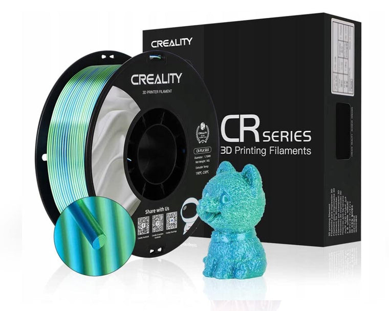 Creality CR_Silk Blue-Green Filament 1kg box