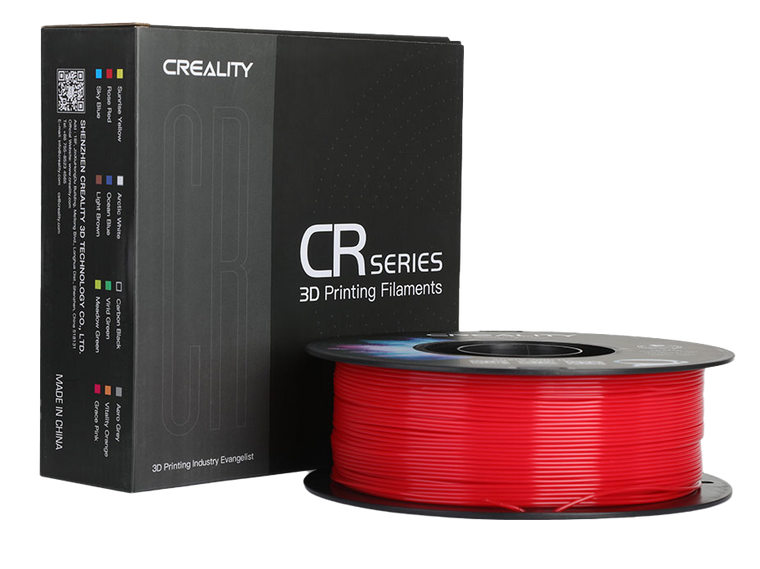 Creality CR-PETG Red 1.75mm 1kg Filament Box