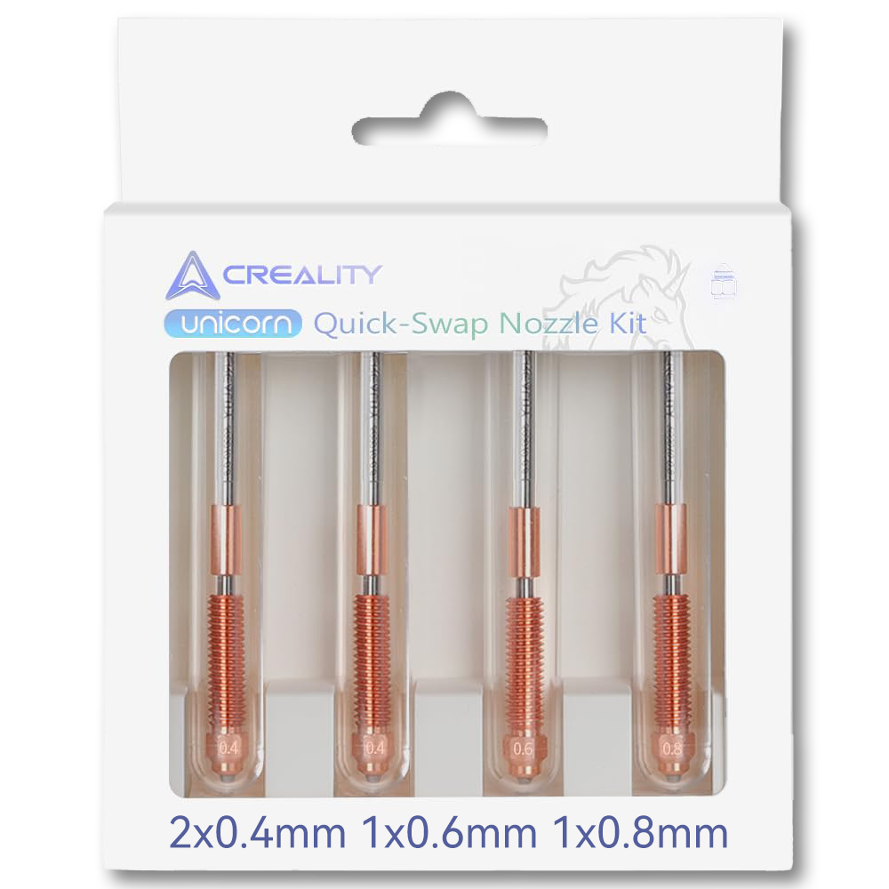 Unicorn nozzle kit for Creality k1c Ender3 V3 Ender 3 V3 Plus 3d printers