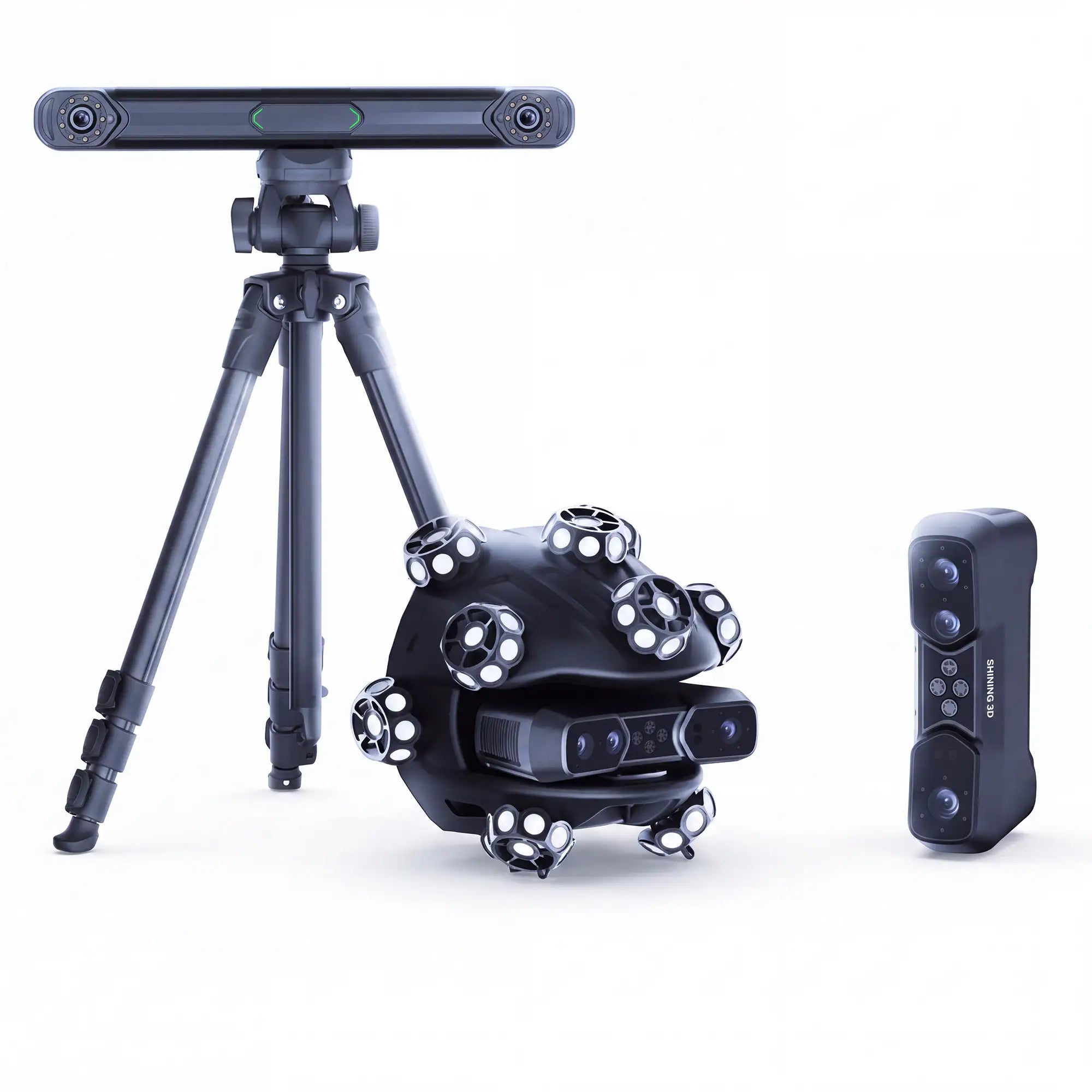 Shining 3D EinScan Trak 3D Scanning system including handheld scanner. spherical scanner and tracker