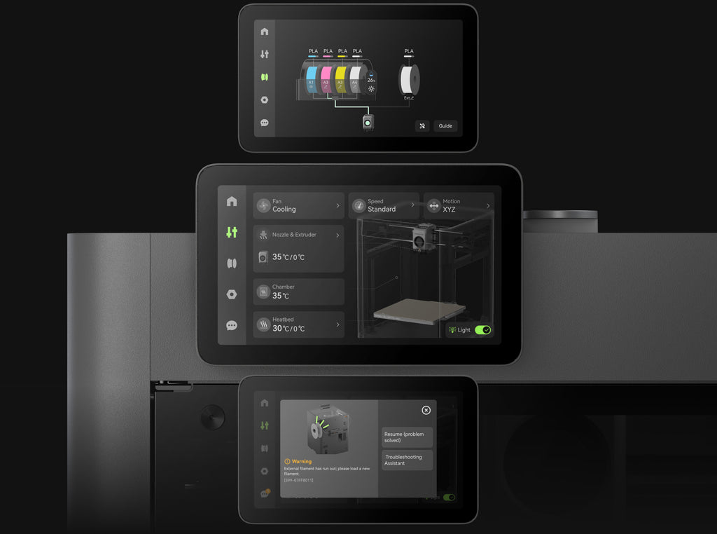 A massive leap in usability. Effortless control and monitoring, no more fiddly buttons. Feels like a premium machine.