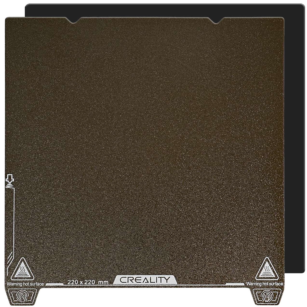 K1 / K1C / Ender3 V3 -Textured PEI Platform with Magnetic Sticker