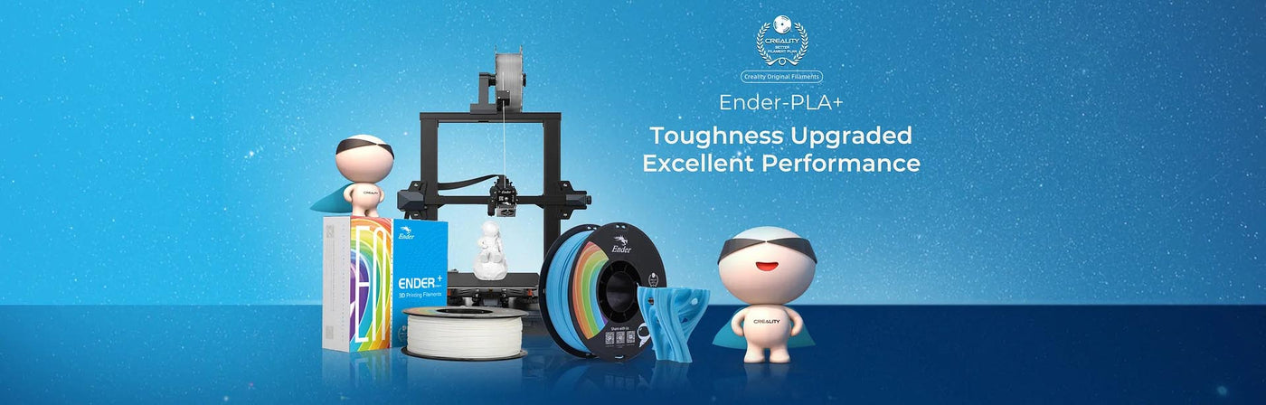 Ender PLA+ Filament excellent performance