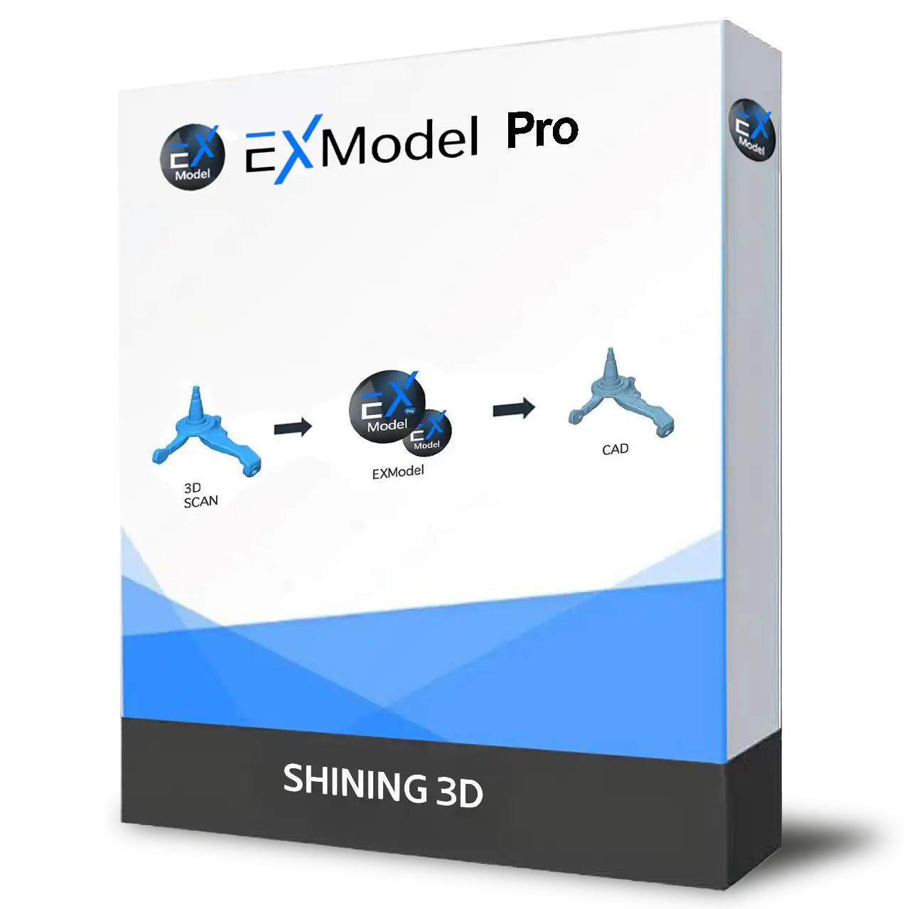 ExModel Pro reverse engineering software by Shining 3D