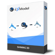 ExModel Pro 2026 reverse engineering software for 3d scanners