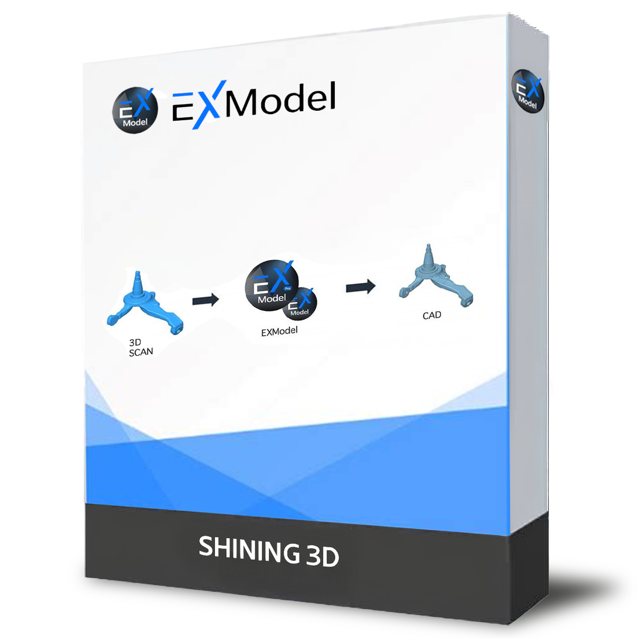 ExModel Pro 2026 reverse engineering software for 3d scanners