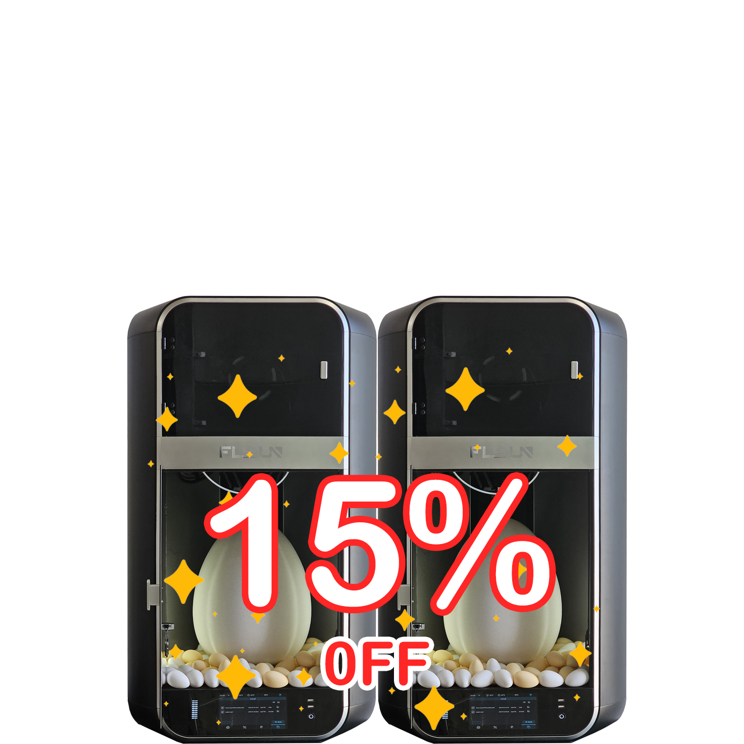 FLSUN S1 3D Print Farm buy 2 get 15% off sale