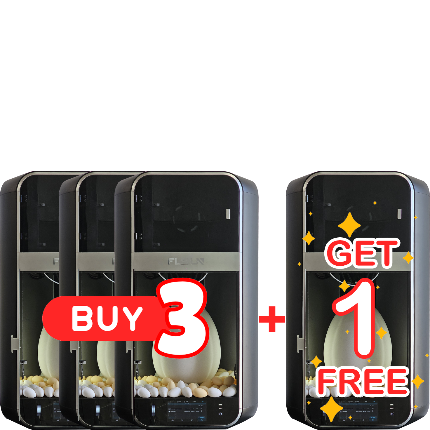 flsun s1 3d print farm buy 3 get one free