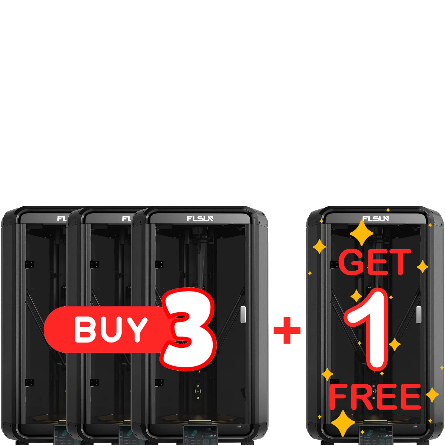 FLSUN T1 3D Print Farm Sale buy 3 get one free