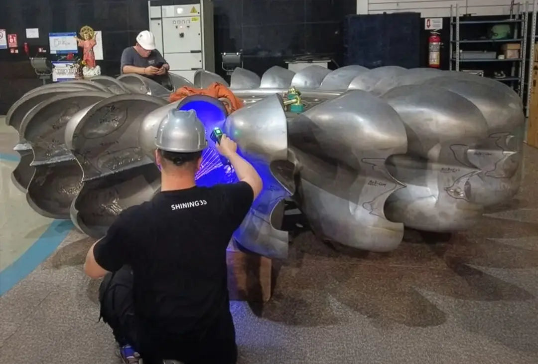 How FreeScan Combo 3D Scanner Improves Hydro Turbine Inspection and Repair Efficiency