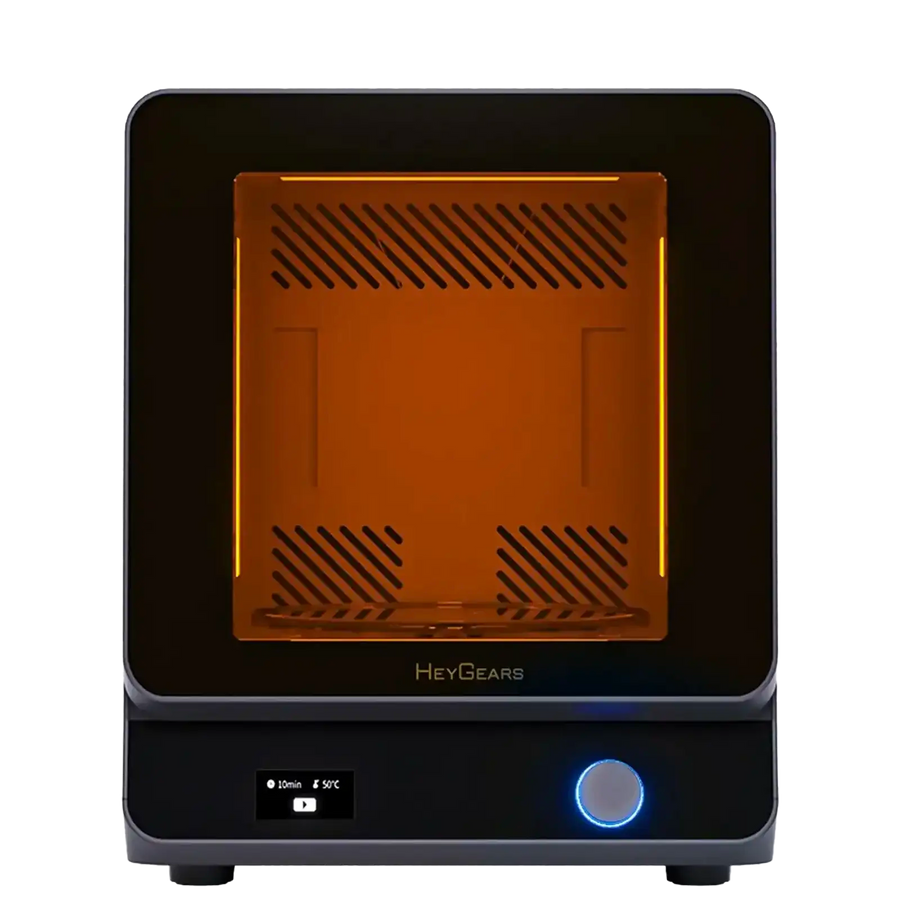 Heygears UltraCraft Cure is a specialised desktop post-processing unit designed exclusively for the Reflex production platform