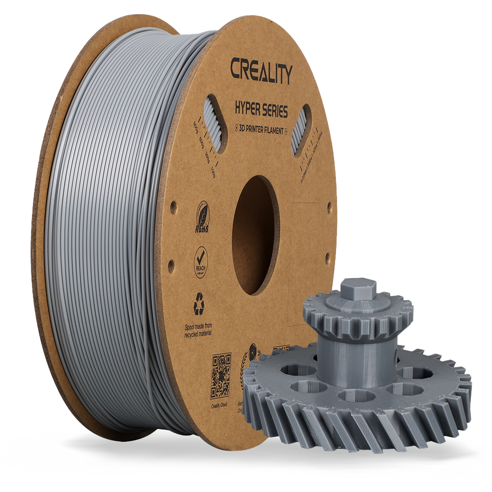 Cfreality Hyper ABS Grey Filament Spool 1.75mm 1kg