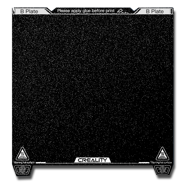 K1 / K1C / Ender3 V3 -Textured PEI Build Plate