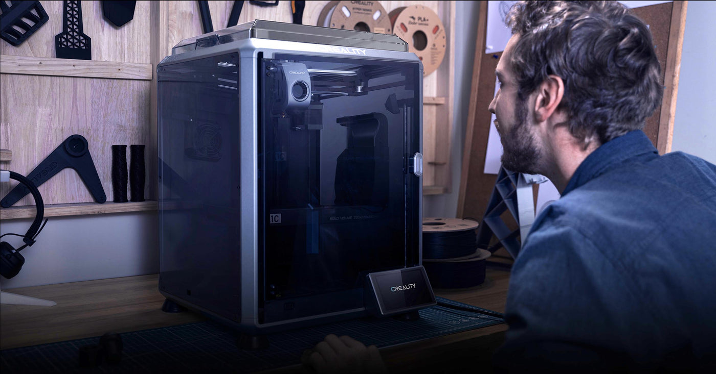 Creality K1C is an ideal 3d printer for designers