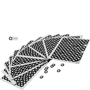 6mm Magnetic reflective marker dots for 3d scanning by Shining 3D