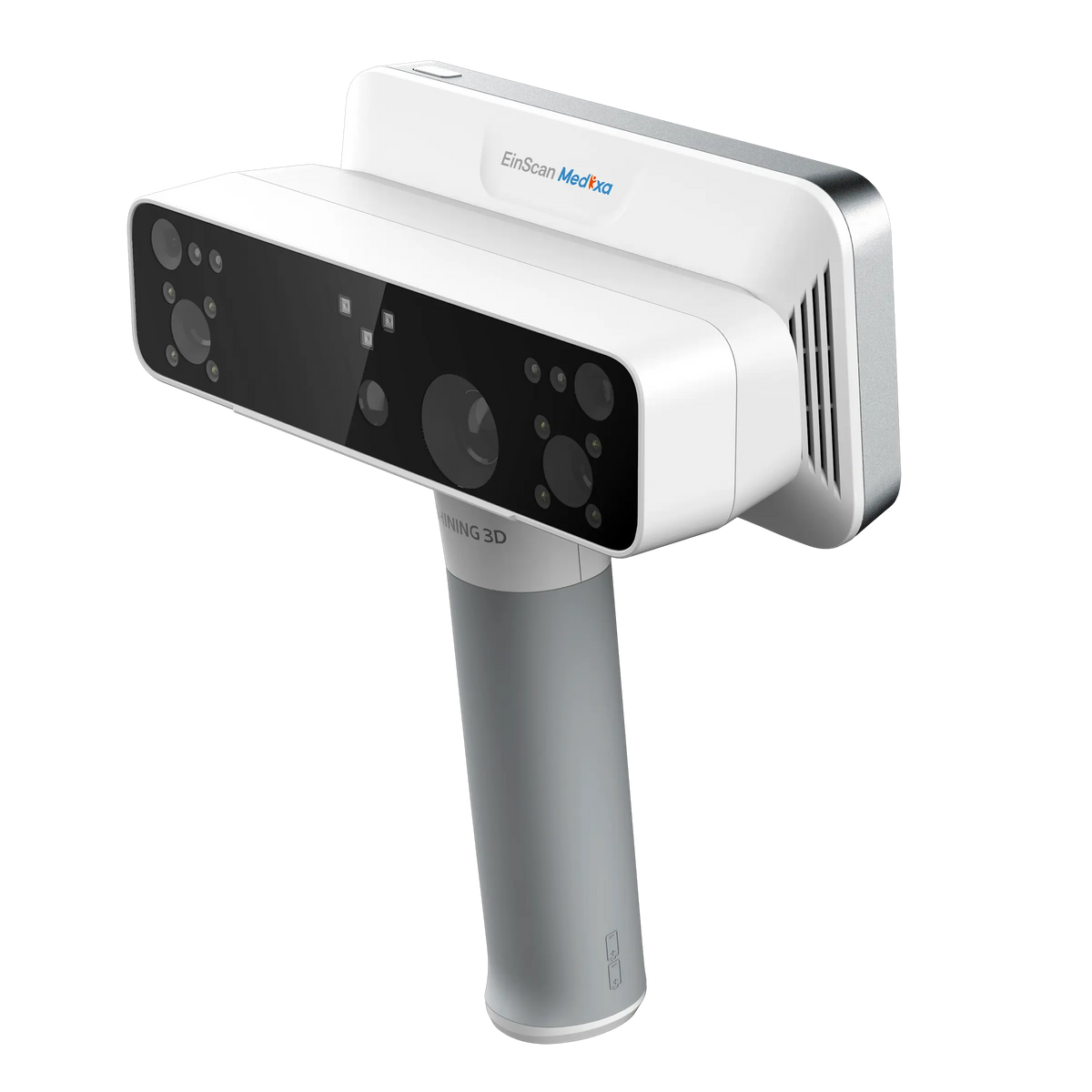  The Medixa utilises a hybrid light source safe infrared VCSEL and LED—to track complex anatomical contours without the need for markers or sprays. 