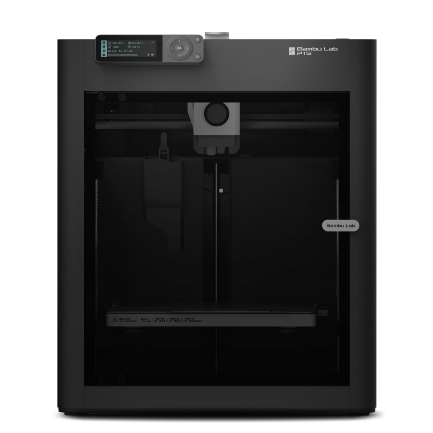 Bambu Lab P1S, 3D Printer, High-Speed 3D Printing, Multi-Color 3D Printer, CoreXY, Direct Drive Extruder, Auto Bed Leveling, Enclosed 3D Printer, Affordable 3D Printer, Professional 3D Printer, Maker, Prosumer, Small Business, Engineering Filaments, PLA, PETG, ABS, ASA, TPU.