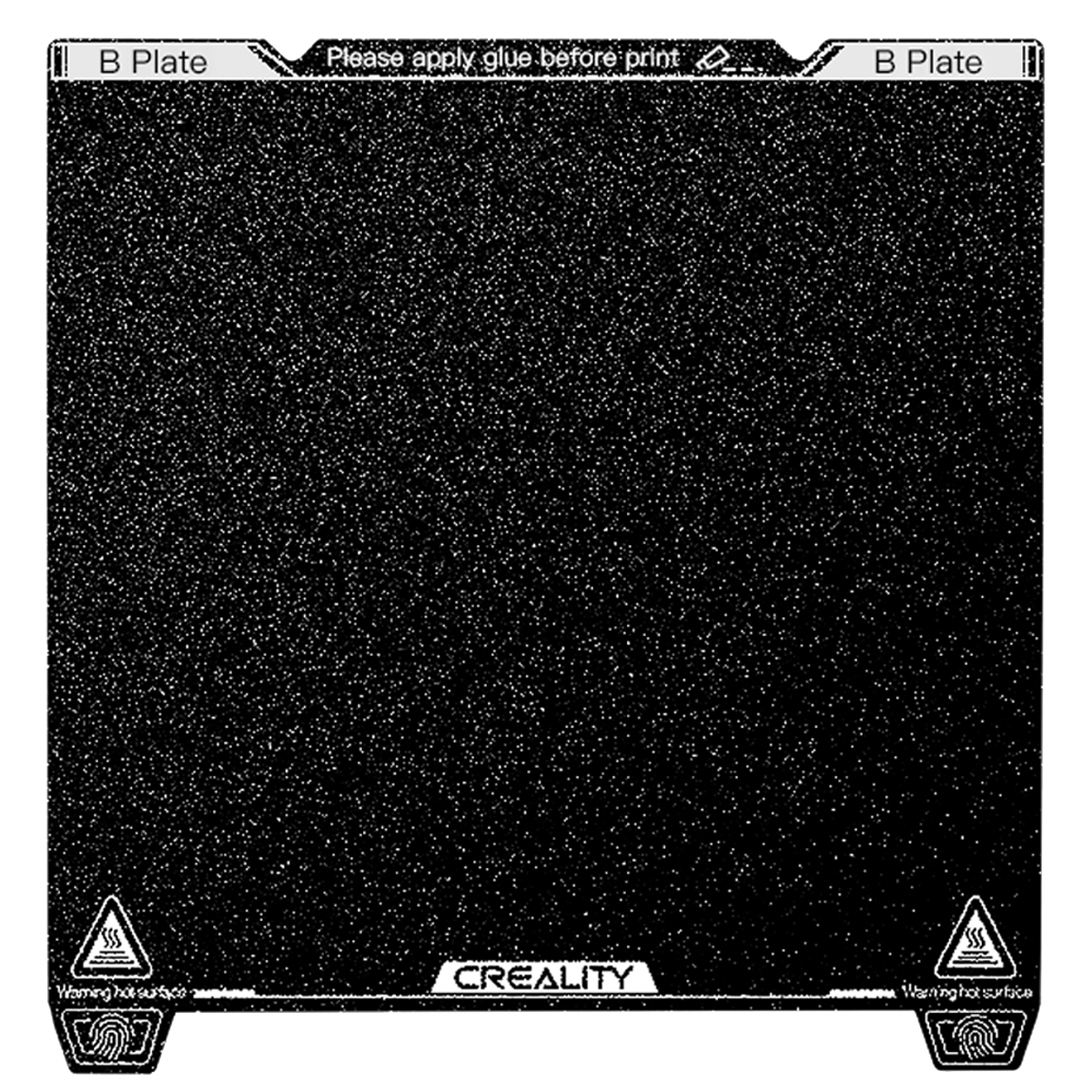textured pei pritn surface for k1c
