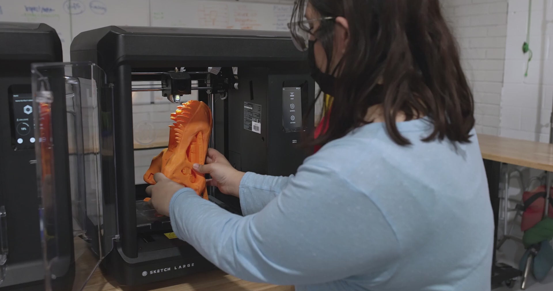 Load video: Ultimaker / Makerbot 3D Printers. Buy now, Australian Stock.