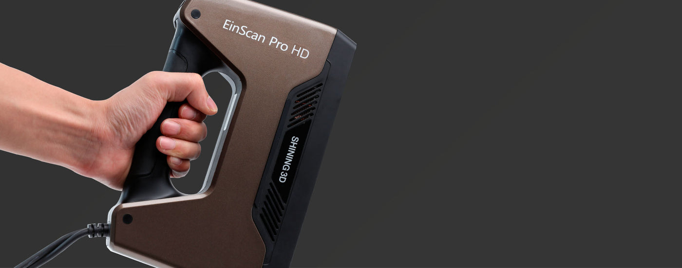 EinScan Pro HD Handheld 3d scanning