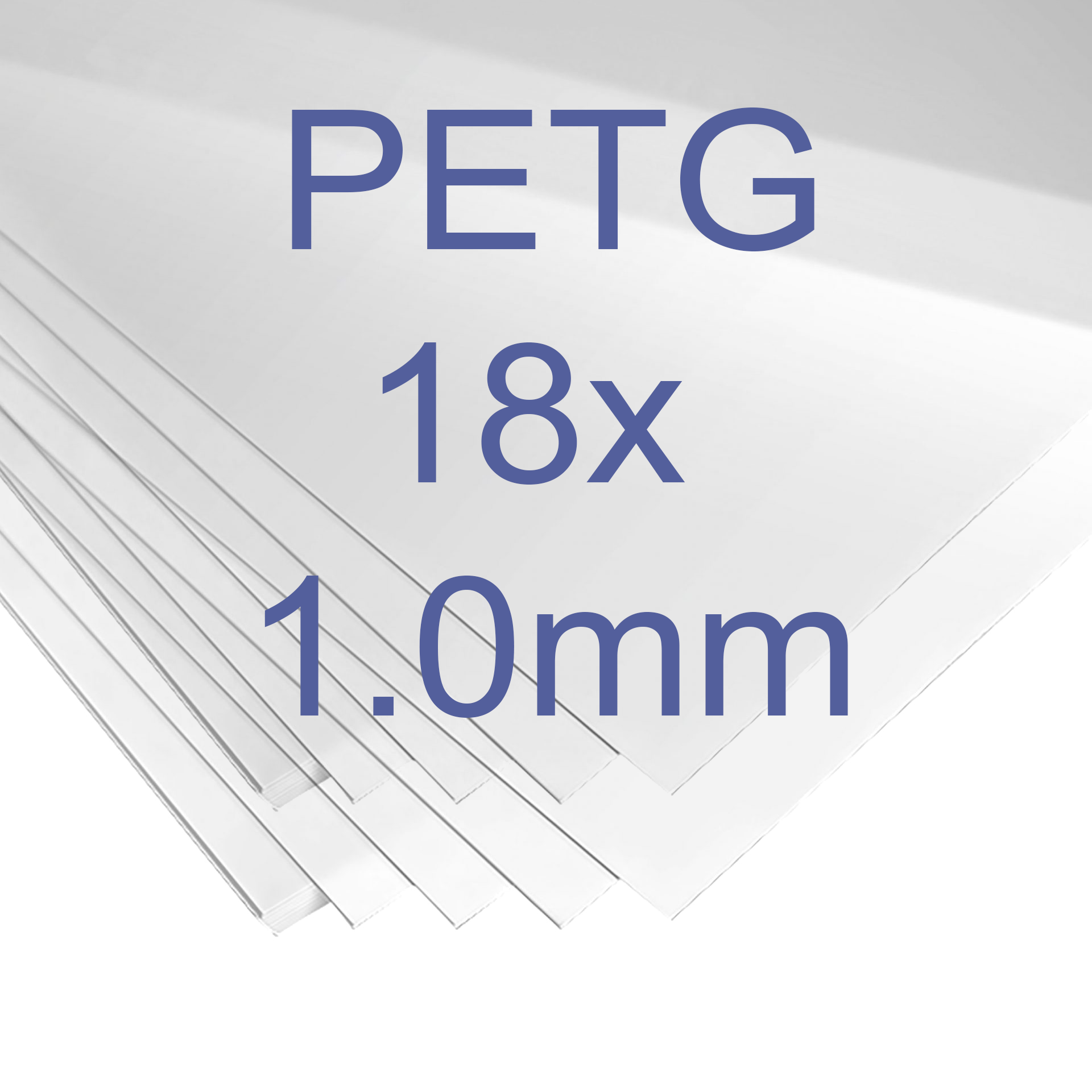 Vaquform PETG Sheets Clear