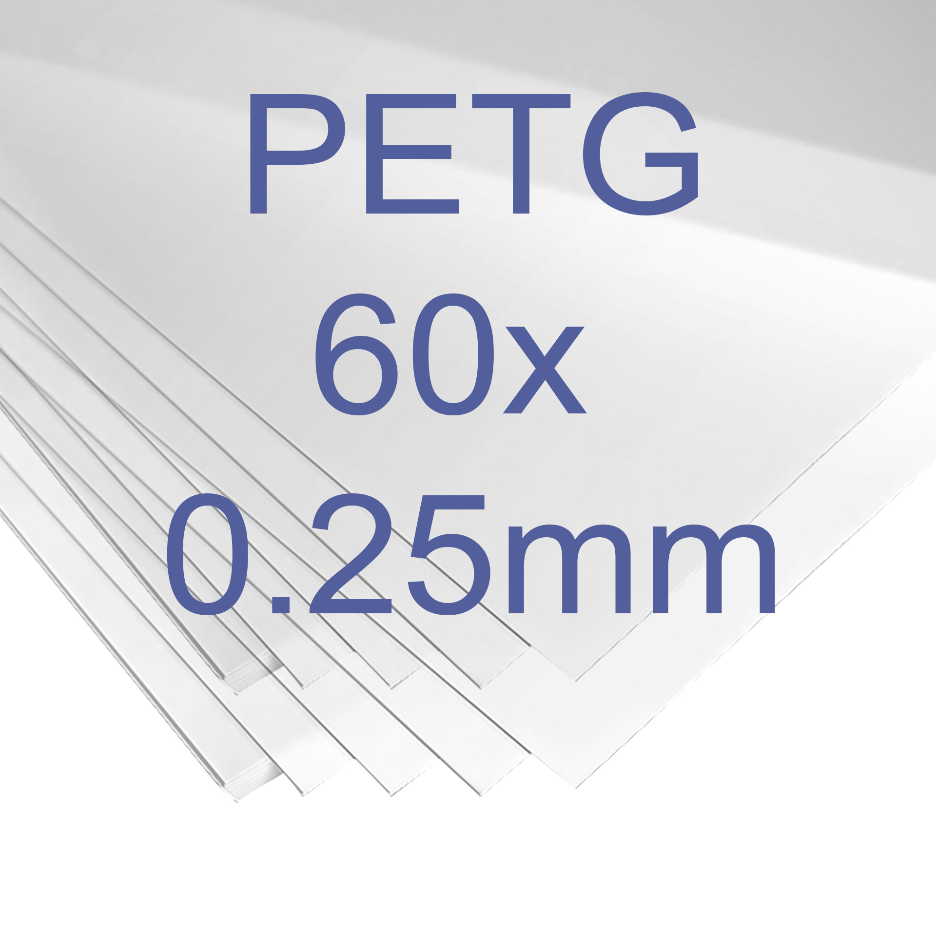 Vaquform PETG Sheets Clear