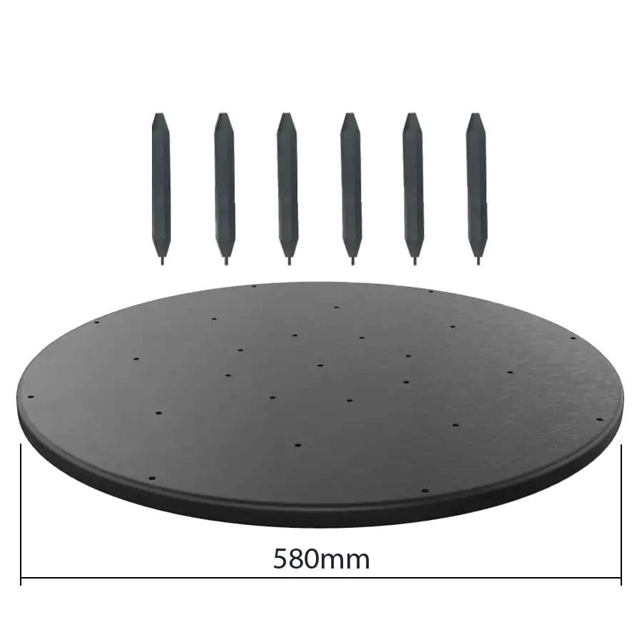 Shining 3D 580mm Manual Turntable Kit