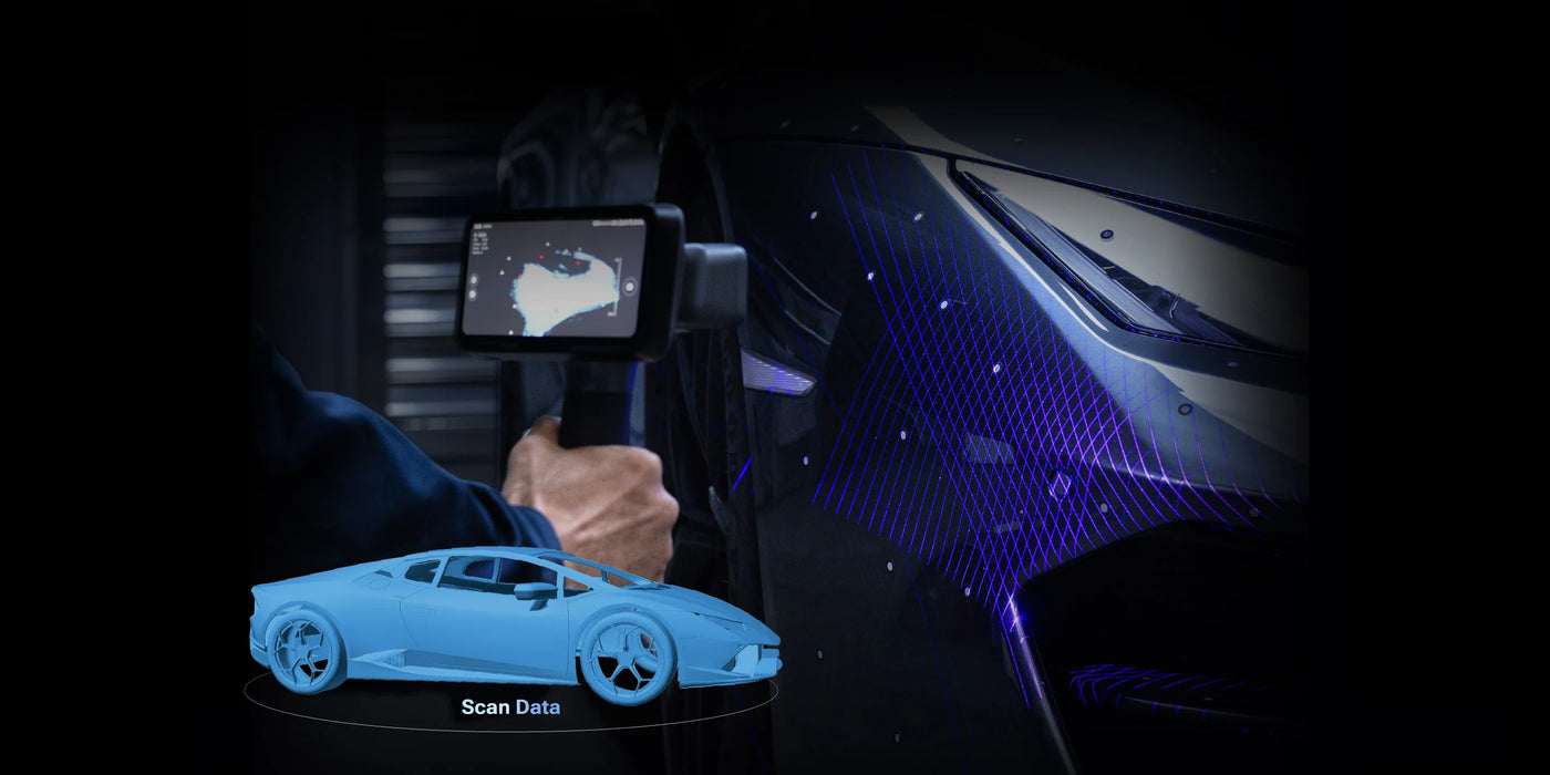 Rigil 3d scanner with metrology 3D scanning technology