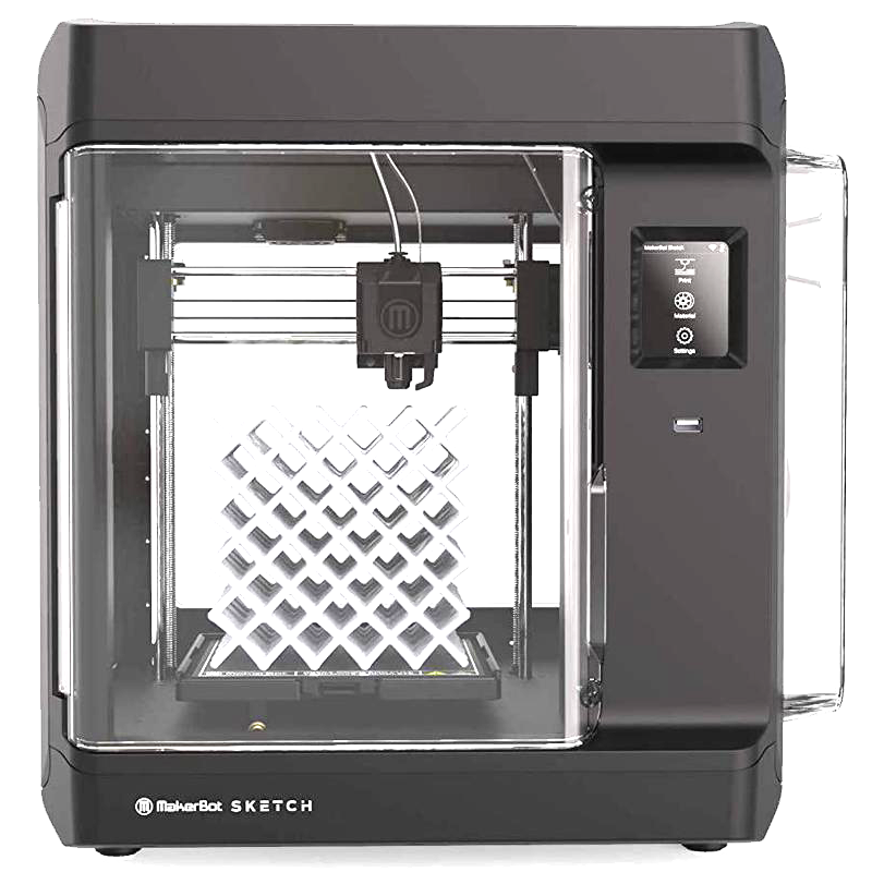 Ultimaker Makerbot SKETCH Large 3D Printer Front View