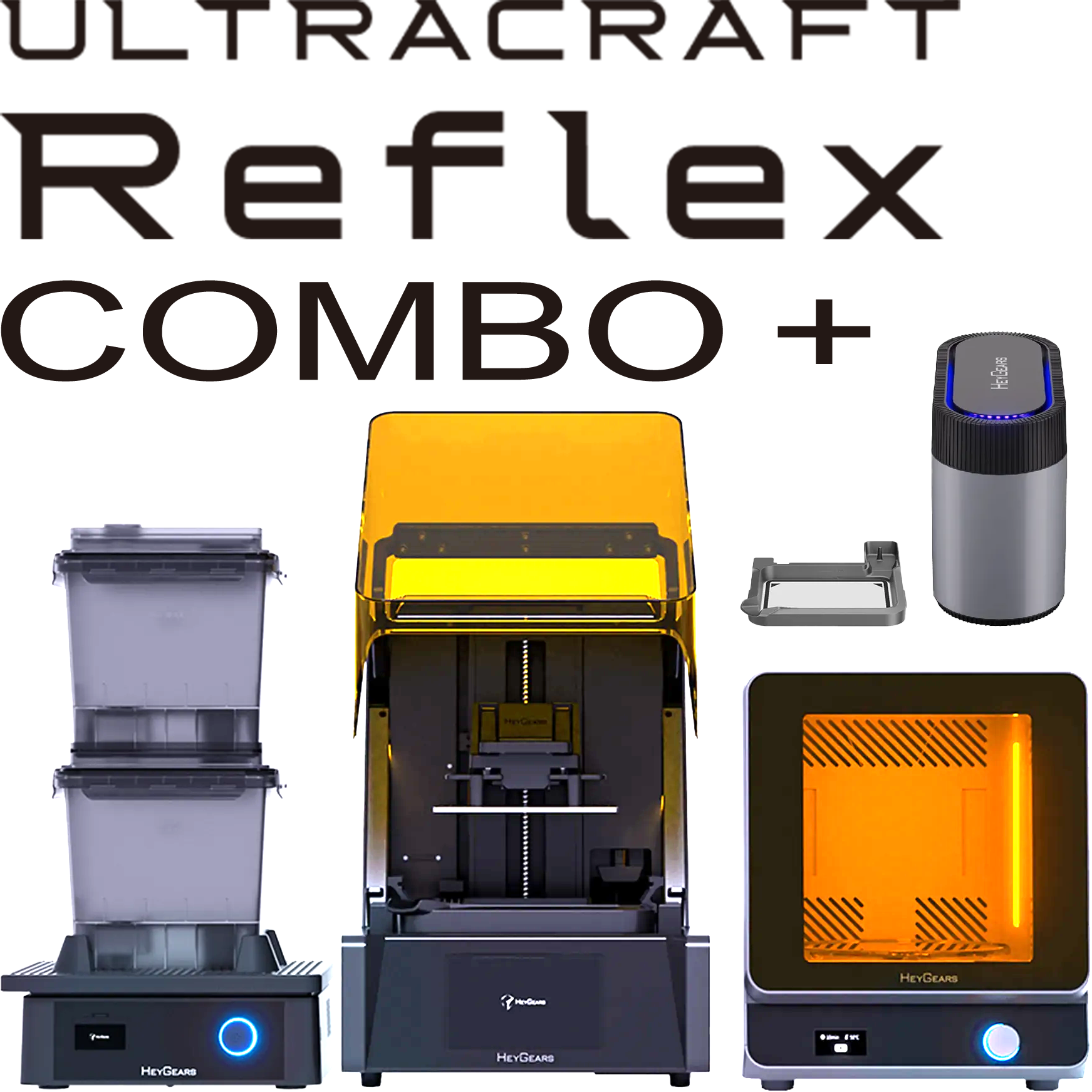 HeyGears UltraCraft Reflex Combo 3D Printer with Pulsing Release Module