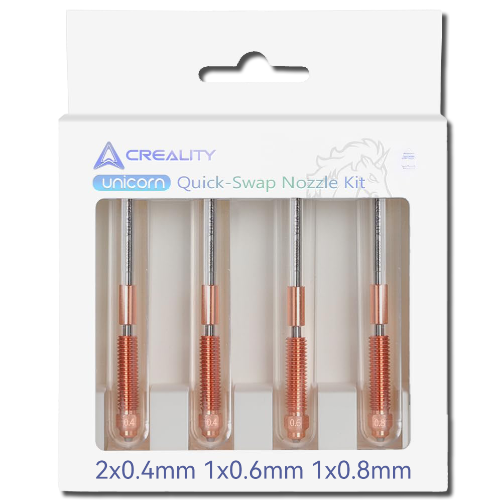 Unicorn nozzle kit for Creality k1c Ender3 V3 Ender 3 V3 Plus 3d printers