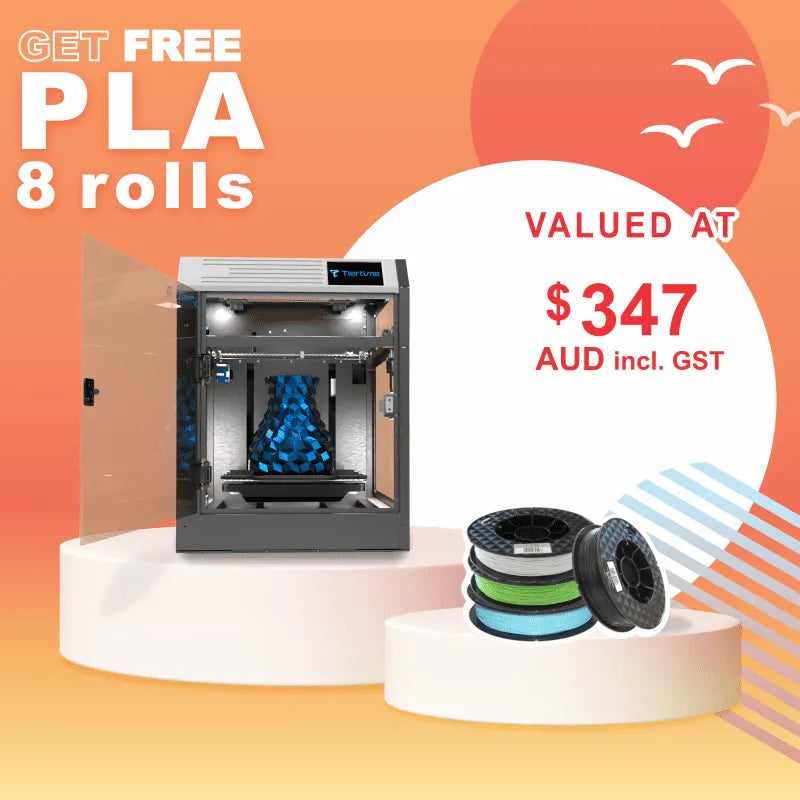 UP mini 3 - get 8 rolls PLA free