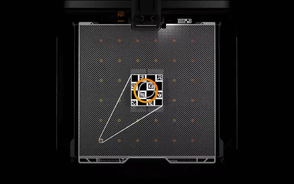 The Vision Encoder is included with the H2D Pro ensuring dimensional accurate 3d prints