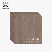 3mm Black Walnut Plywood (6 pack)