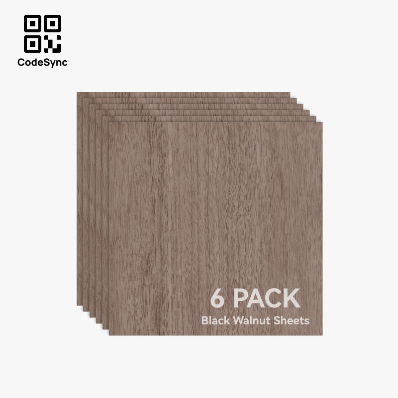 3mm Black Walnut Plywood (6 pack)