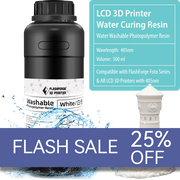 LCD Water Washable Resin White