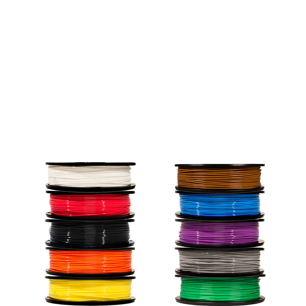 10 pack makerbot PLA filament spool 3d printer printing materials small