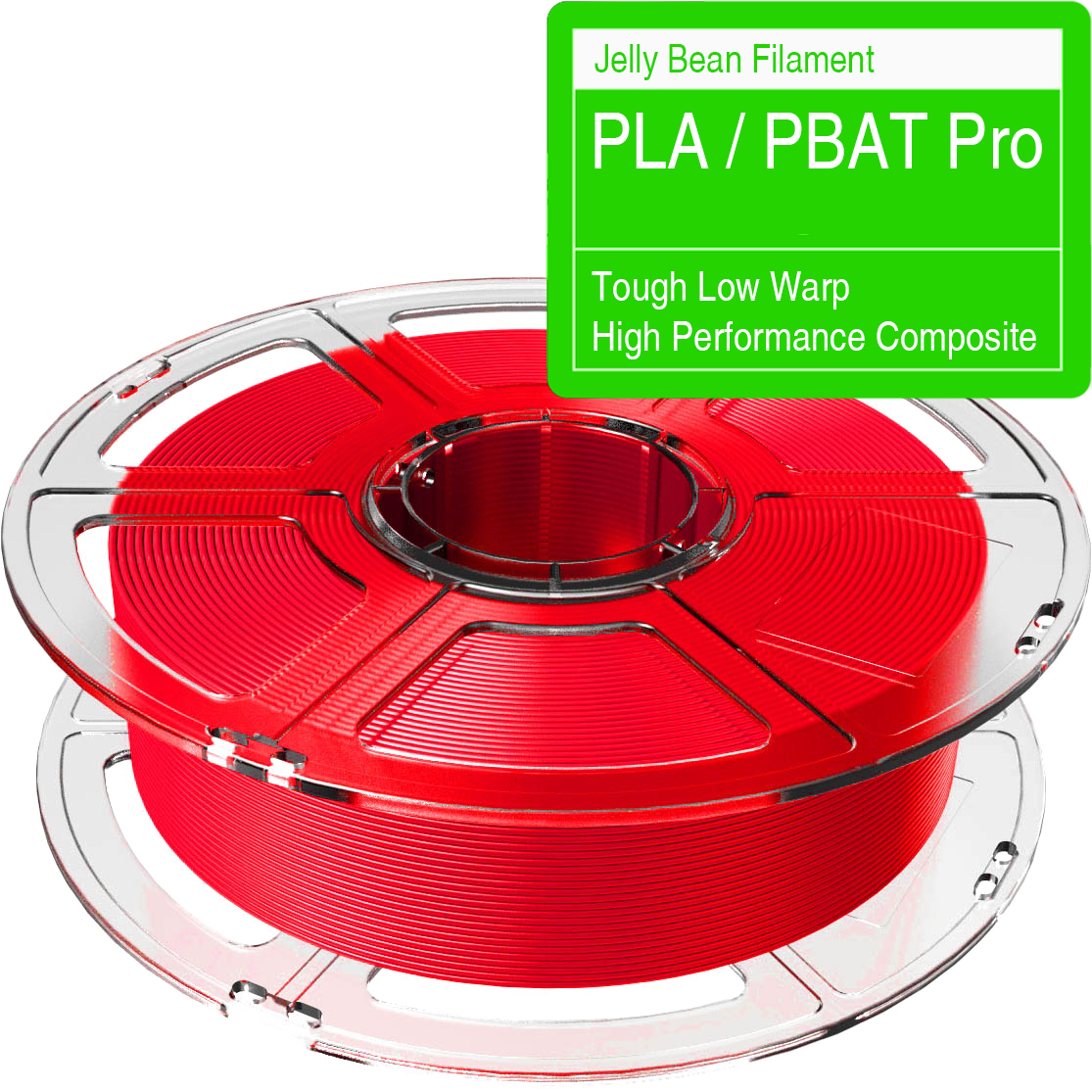 PLA PBAT Pro performance filament by Jelly Bean