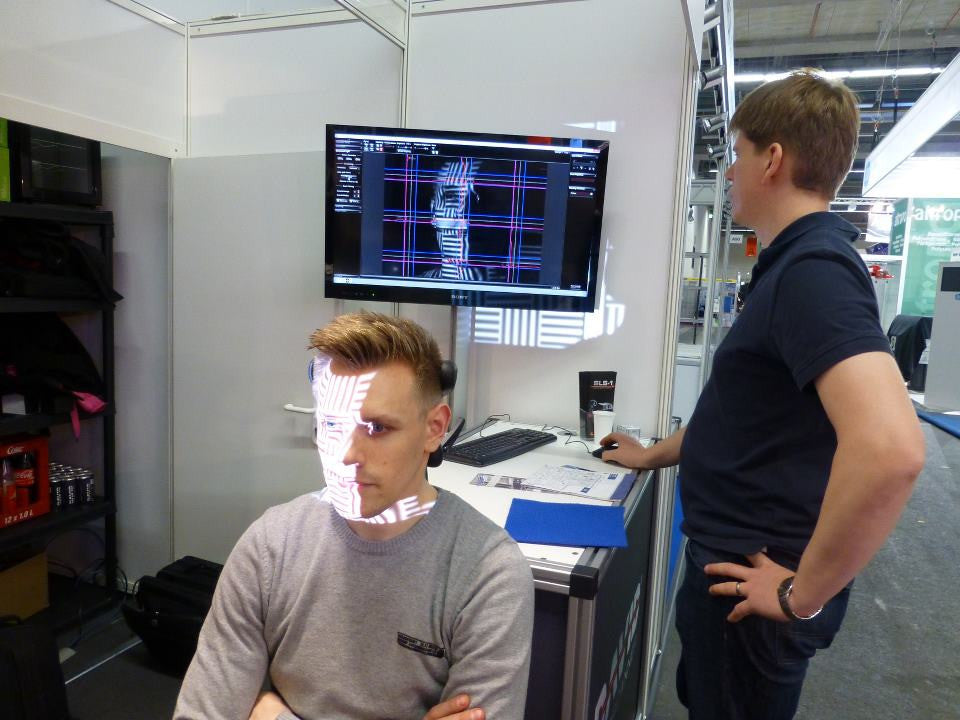 DAVID SLS-3 HD Structured White Light 3D Scanner